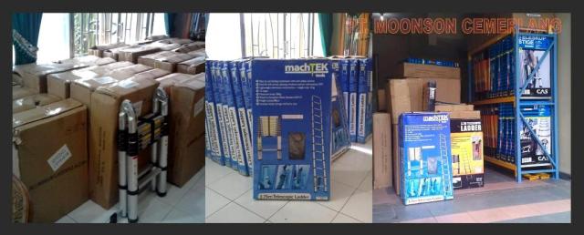 tangga lipat teleskopik