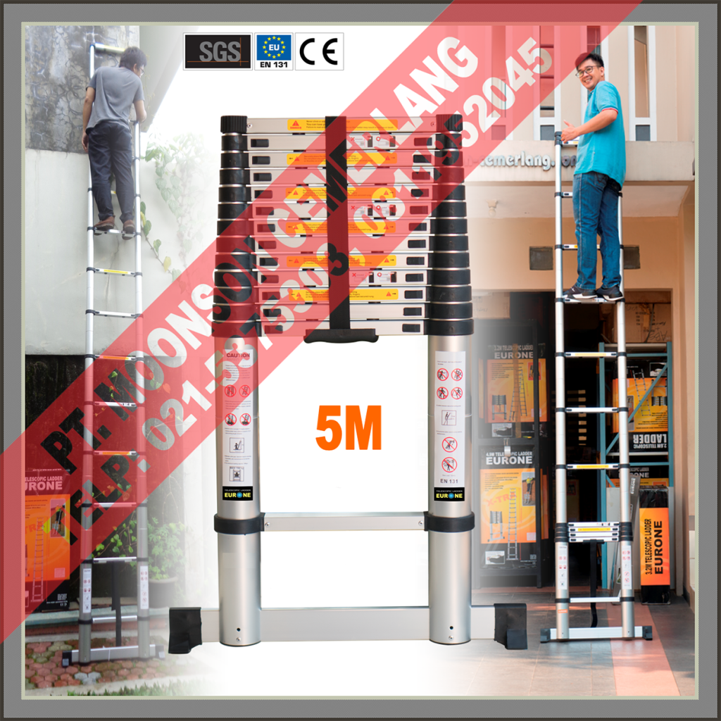Tangga Teleskopik 5M