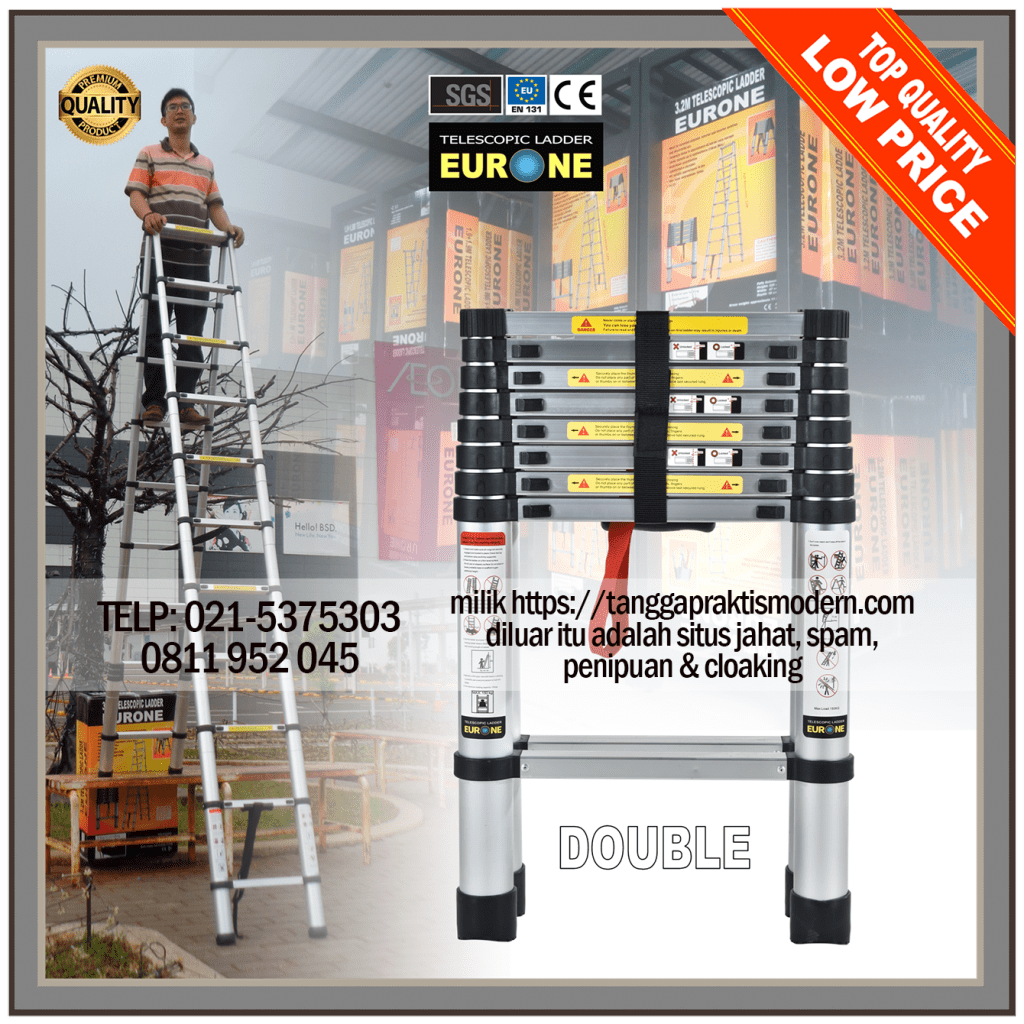 Tangga Lipat Teleskopik