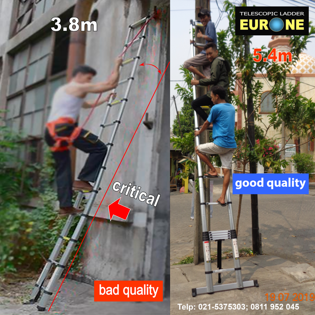Tangga Teleskopik Kuat