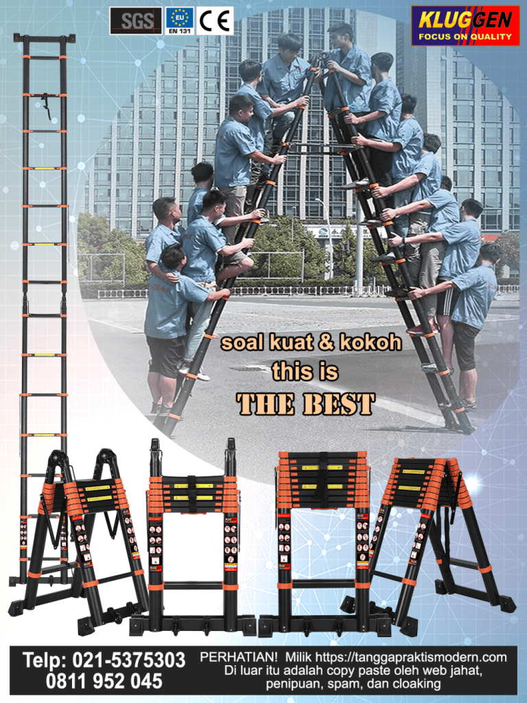 TANGGA TELESKOPIK 8 METER Tangga Teleskopik 8 Meter