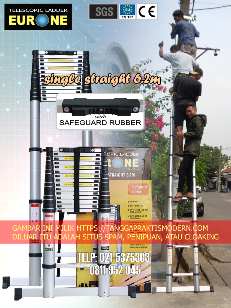Tangga Teleskopik 8m Tangga Teleskopik 8m