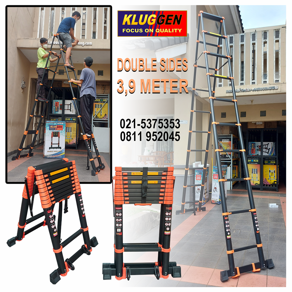 Tangga Lipat Double 4 Meter