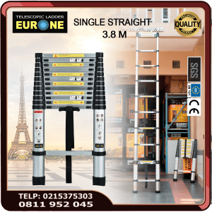 TANGGA TELESKOPIK 3.8 METER Tangga Teleskopik 3.8 Meter