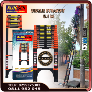 TANGGA TELESKOPIK 5 METER Tangga Teleskopik 5 Meter